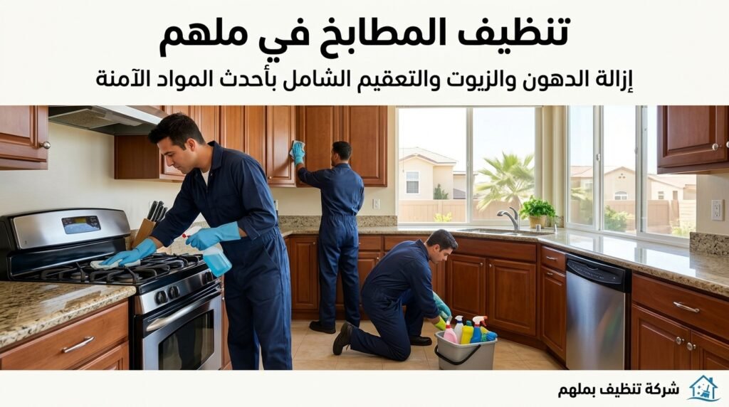 تنظيف المطابخ في بلمهم