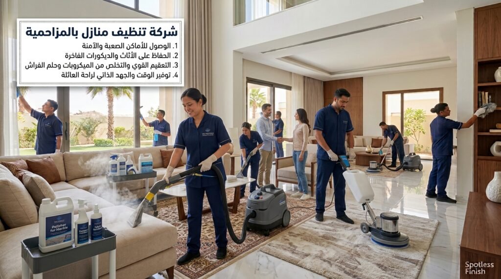 شركة تنظيف منازل بالمزاحمية