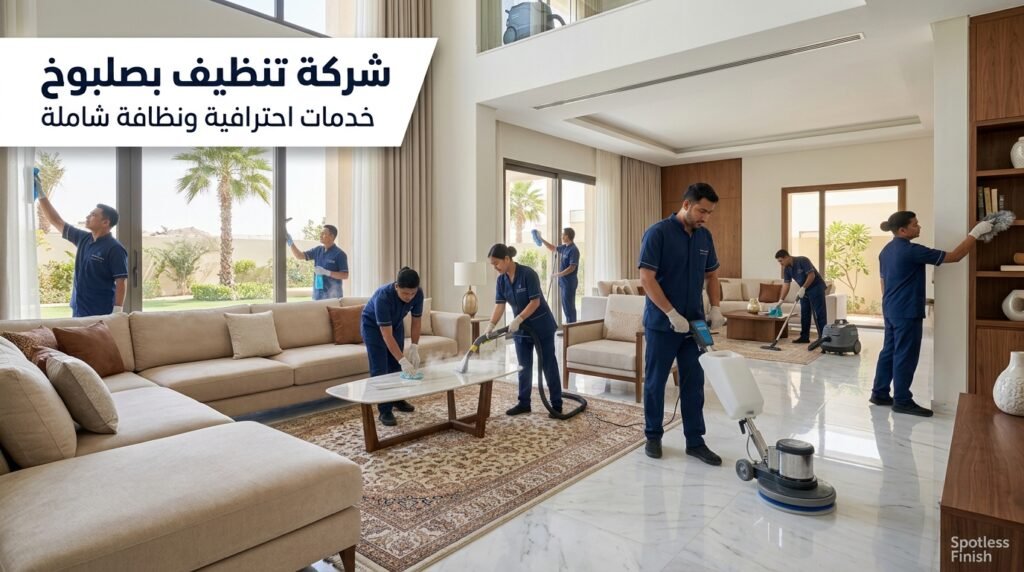 شركة تنظيف بصلبوخ