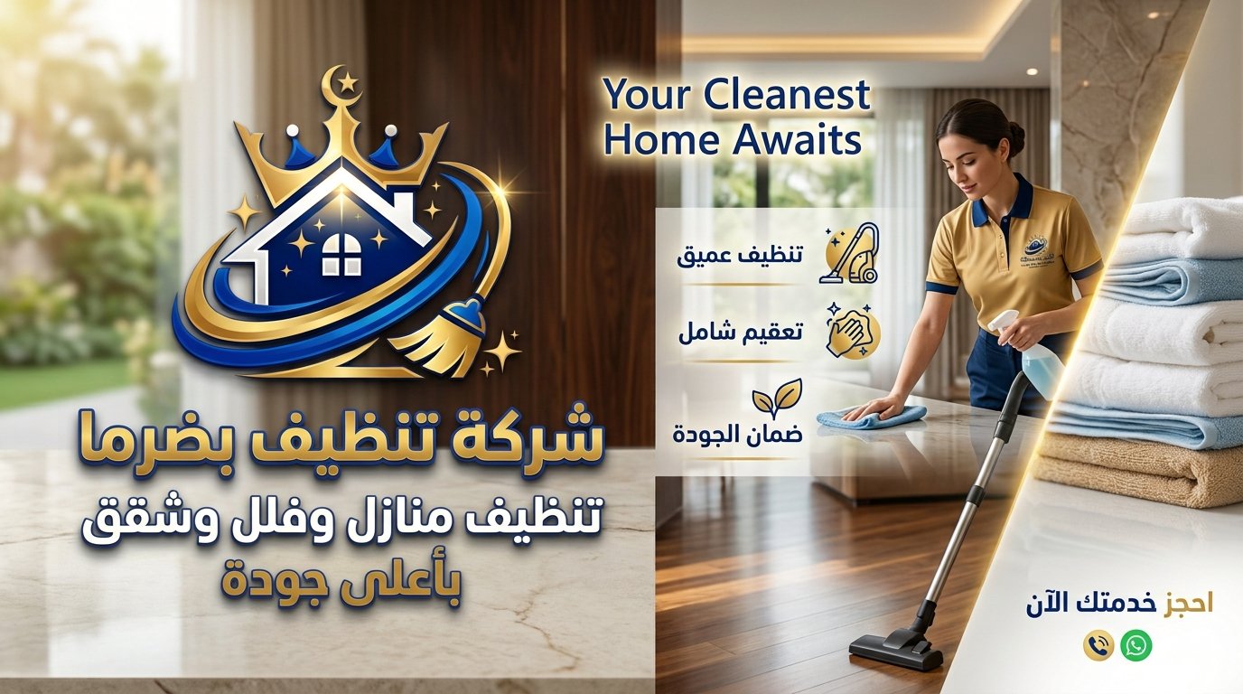 شركة تنظيف بضرما لخدمات التنظيف المتكاملة