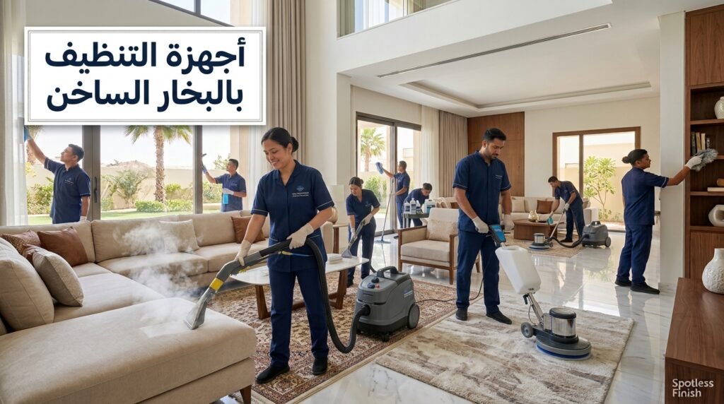 أجهزة التنظيف بالبخار الساخن