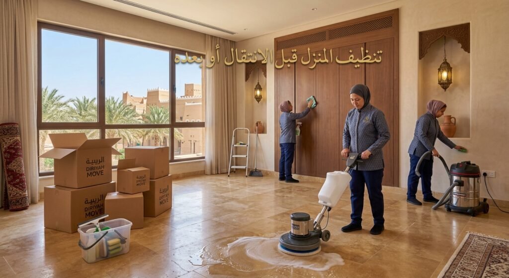 تنظيف المنزل قبل الانتقال أو بعده